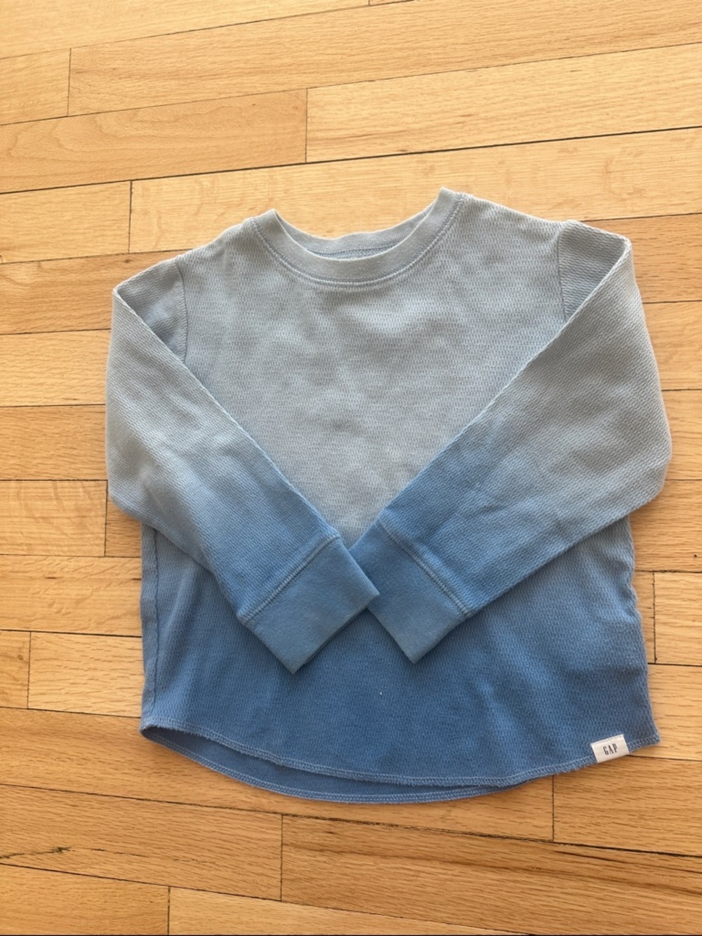 Gap Boys waffle knit long sleeve 4T